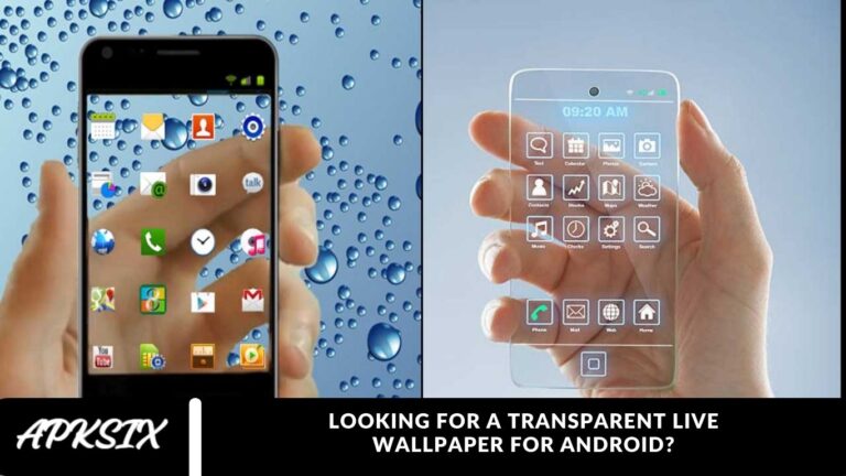 Looking for a Transparent Live Wallpaper for Android?